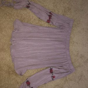 Off the shoulder top